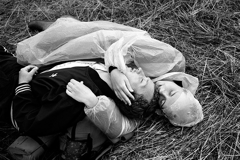 Касание, близ деревни Зубарево, Ярославская область, Россия. Июль 2009