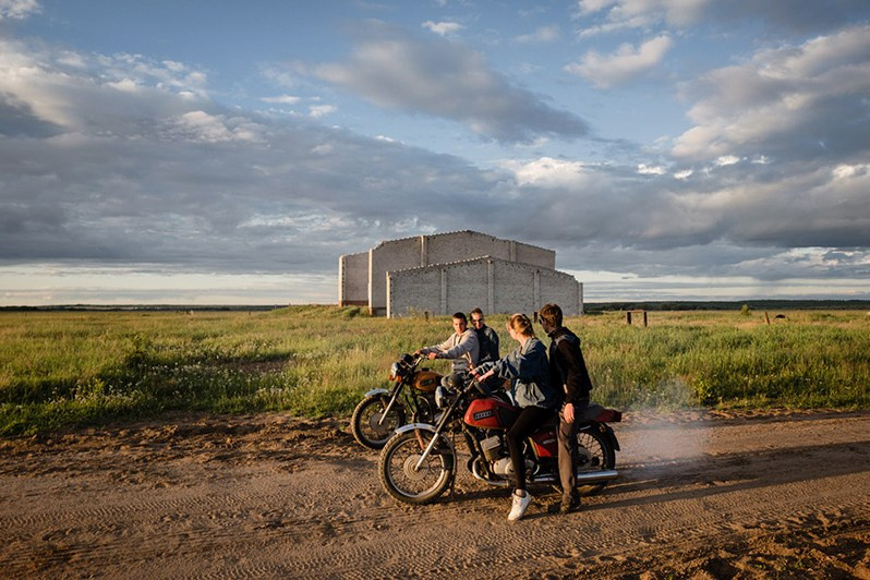 Lampozhnya village, Mezensky district, Arkhangelsk region, Russia. August 2017