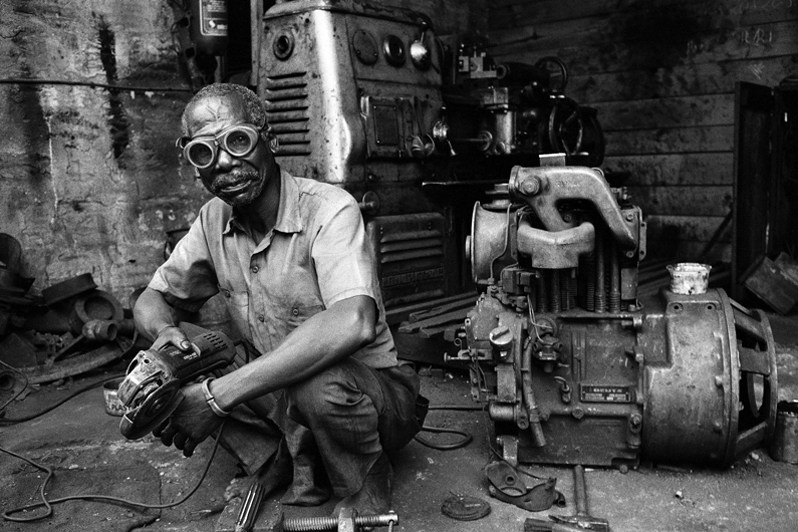 The mechanic, Manakara, Vatovavy-Fitovinany region, Fianarantsoa province, Republic of Madagascar. 1998