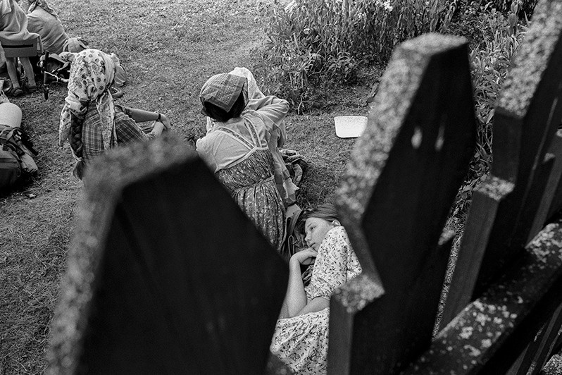Borisoglebsky urban-type settlement, Yaroslavl region, Russia. July 2021
