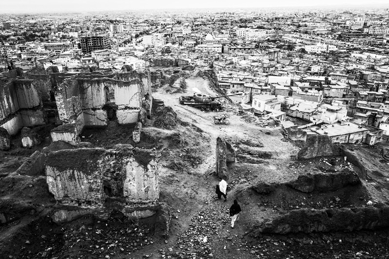 The citadel of Ghazni at different times played an important role in the defence of the city, Ghazni, Afghanistan. 2024