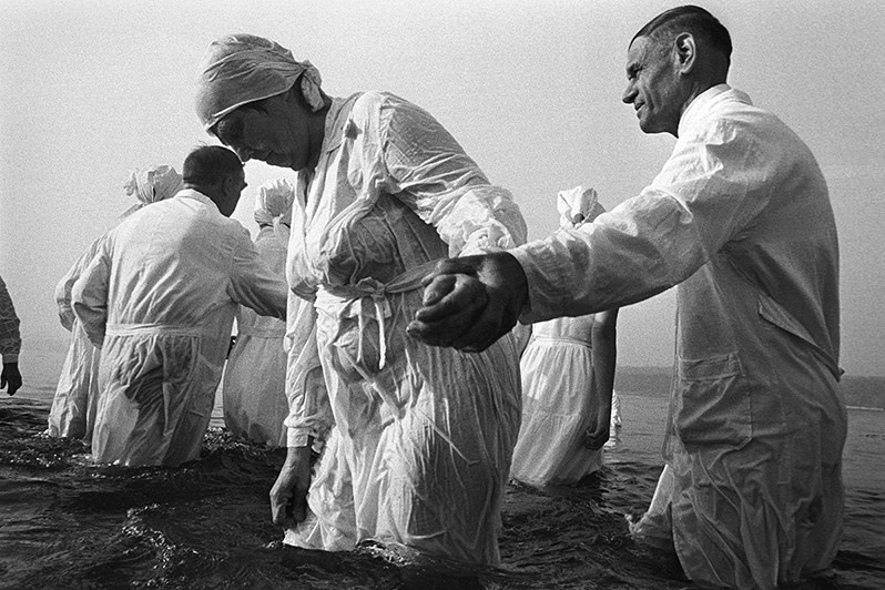 Крещение, Запорожье, УССР. 1988