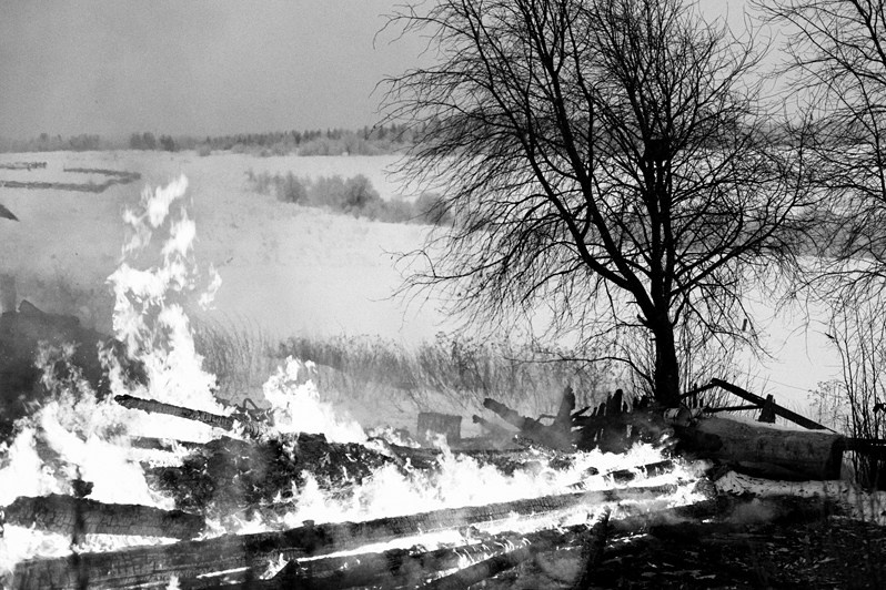 деревня Заозерье, Пудожский район, Карелия, Россия. 2014