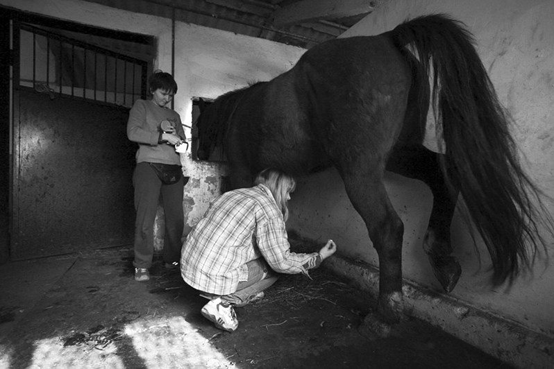 Больная нога, Зеленодольск, Татарстан, Россия. 2008