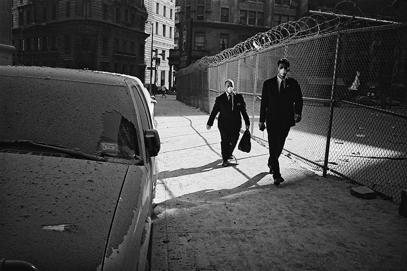 Периметр трагедии, центр Манхэттена, Нью-Йорк, США. 11 сентября 2001