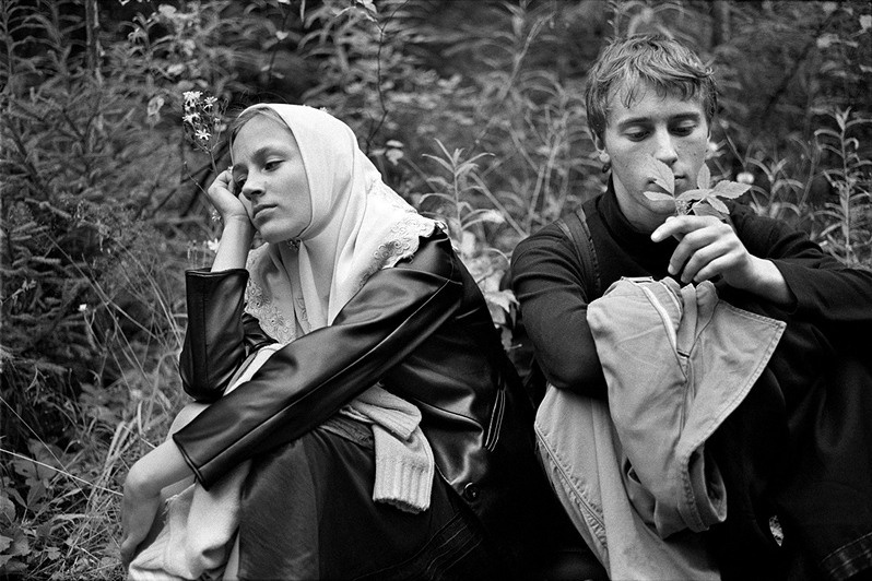 Сестра и брат, Кировская область, Россия. Август 2008