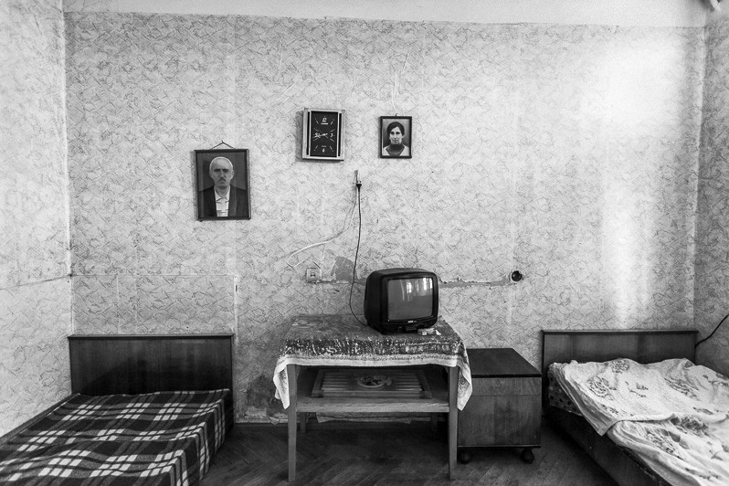 Home, Tskaltubo, Samegrelo-Zemo Svaneti region, Georgia. July 2014