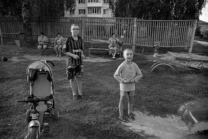 Детская площадка, Брянская область, Россия. 2018