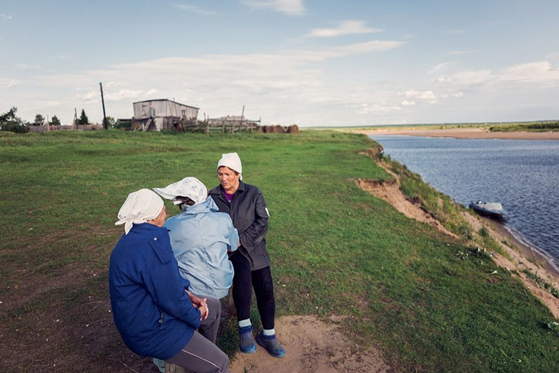 Lampozhnya village, Mezensky district, Arkhangelsk region, Russia. August 2017