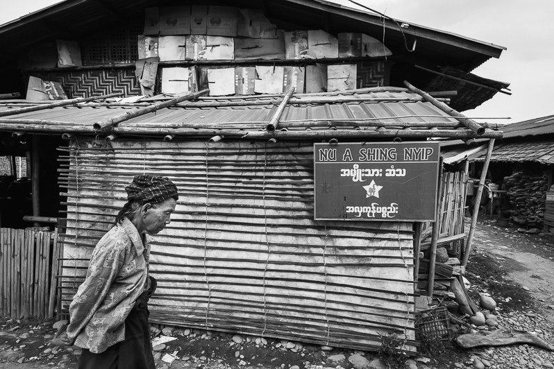 Maina IDP camp for internally displaced persons from Kachin State in government controlled territory, near Waingmaw township, Myanmar. March 2019