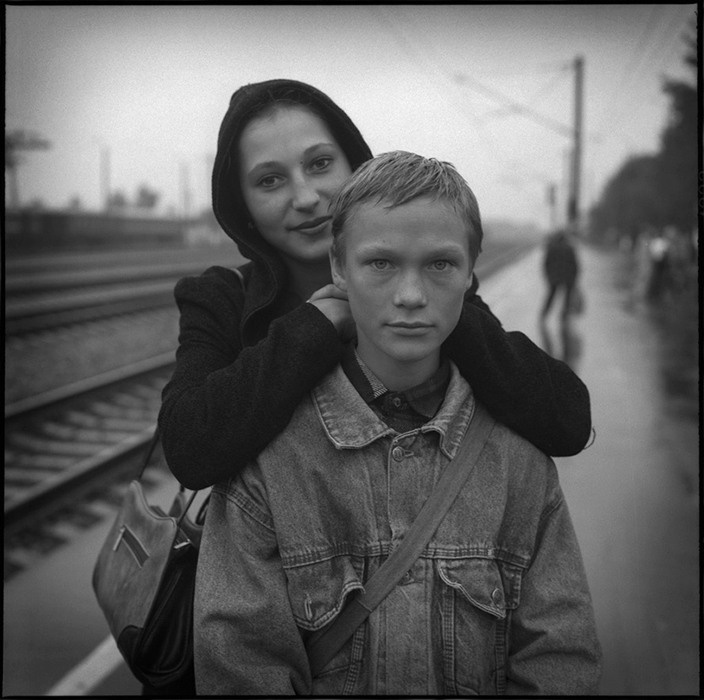 Портрет на пероне, Брянская область, Россия. 2005