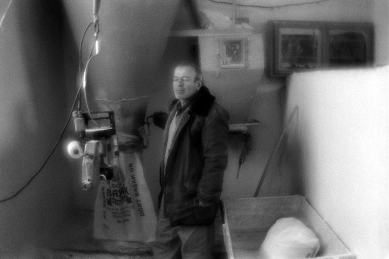 The owner and employee of the mill at one of the units of the mill, the settlement between the towns of Kirikkale and Yozgat (east of Ankara), Turkey. January 2010