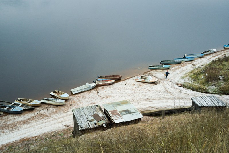 Leshukonskoe village, Arkhangelsk region, Russia. October 2017