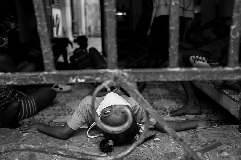 Interior of a quarantined house during the Covid-19 pandemic, Centro Habana district, Havana, Cuba. 2020