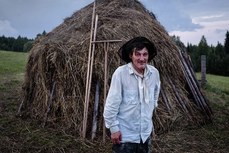 Ust'-Kyma village, Leshukonsky district, Arkhangelsk region, Russia. August 2017