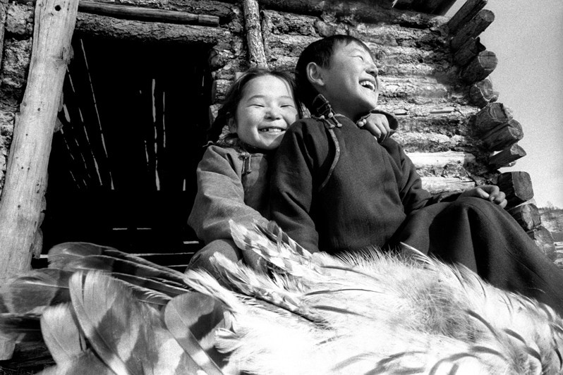 Дружба навеки, Жаргалантский район, провинция Туве, Монголия. Январь 2002