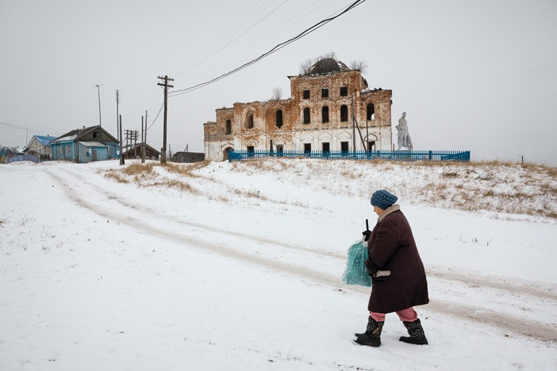Glotovo village, Udorsky district, Komi Republic, Russia. 2018