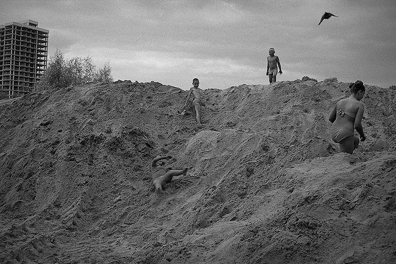 Игры в песке, Брянск, Россия. 2020