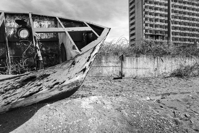 Stranded, Ochamchira village, Republic of Abkhazia. March 2014