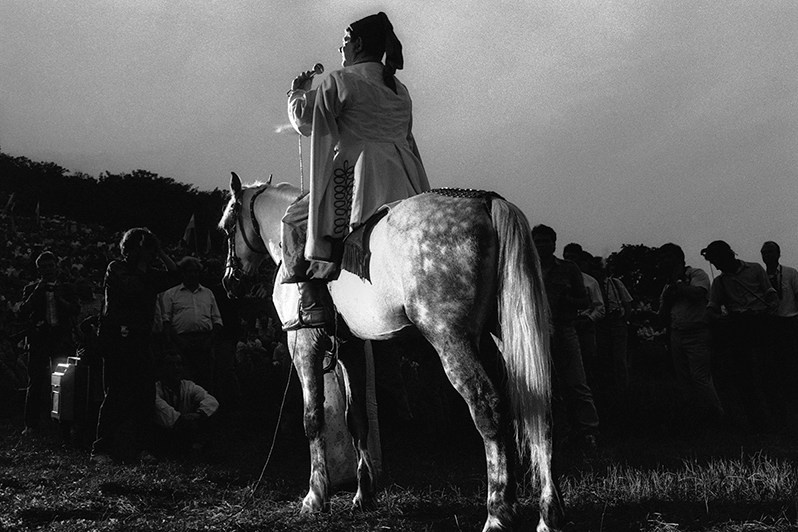Празднование Дня города на острове Хортица, Запорожье, УССР. 1991