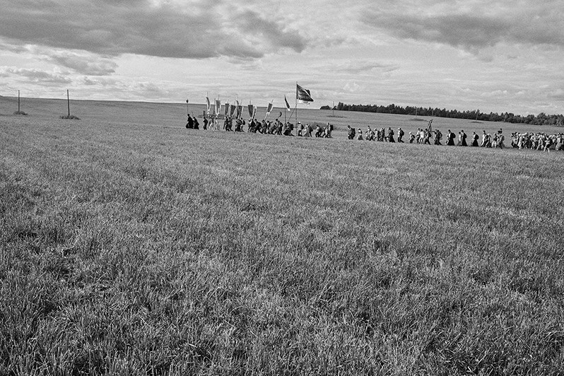 near Pavlovo village, Borisoglebsky district, Yaroslavl region, Russia. July 2021