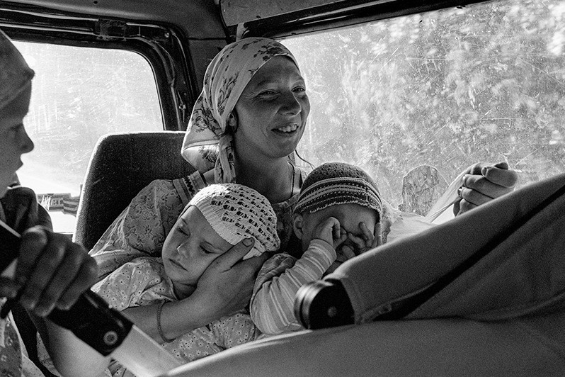 urban-type settlement Borisoglebsky, Yaroslavl region, Russia. July 2021