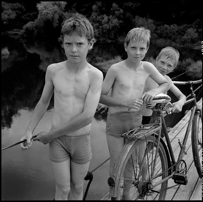 Подвесной мост, Брянская область, Россия. 2006