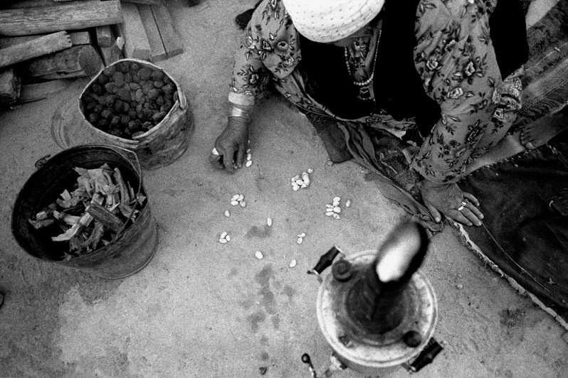 Shaman from Tastubek village, Aralsk district, Kyzyl-Orda region, Kazakhstan. August 2001 
