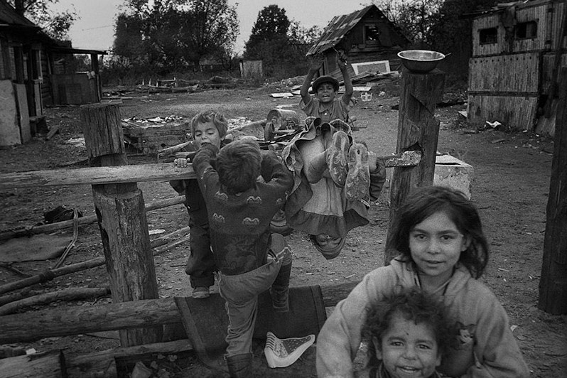 Цыганская окраина, Брянск, Россия. 2017