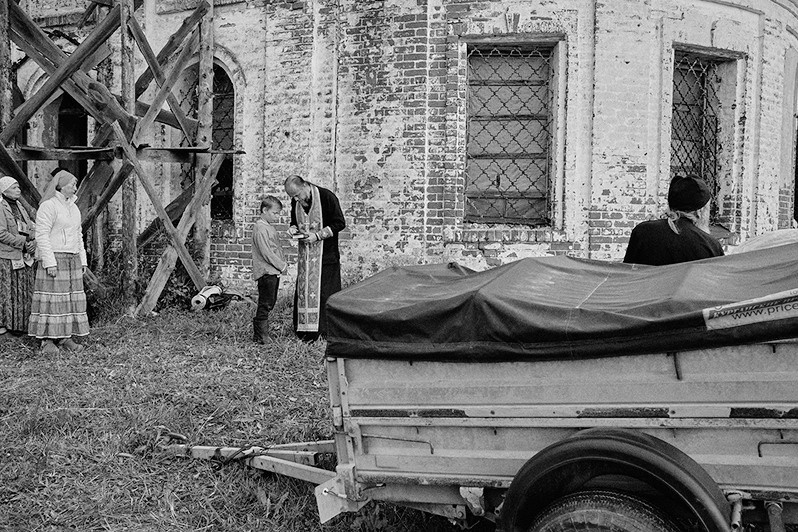 Zubarevo village, Borisoglebsky district, Yaroslavl region, Russia. July 2021