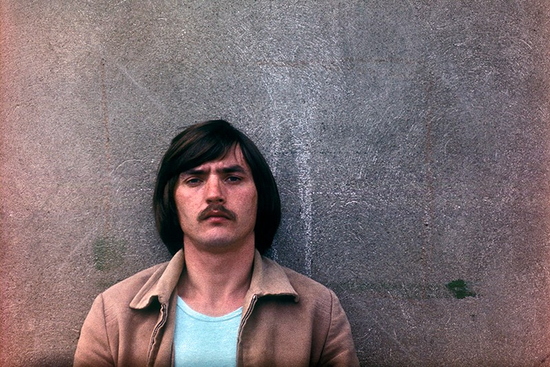 Дачник. Автопортрет на улице Дачная, Киевский район, Одесса, УССР. 1985