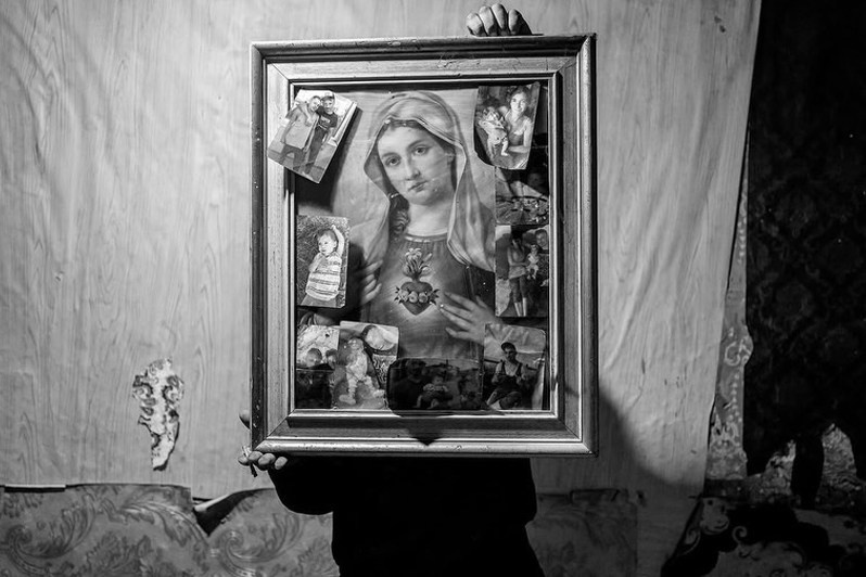 Дева Мария, посёлок Сечовце, Требишовский район, Кошицкий край, Словакия. 2024
