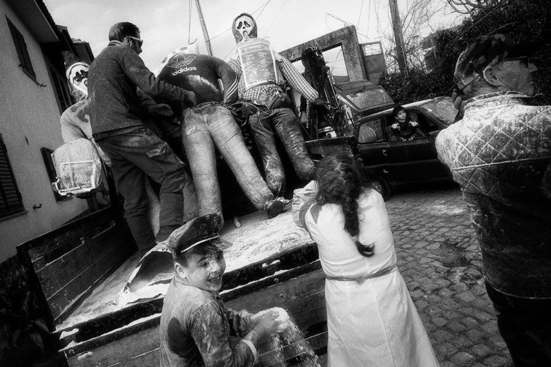 The condemned before being “judged” and burned at the bonfire, Vimioso municipality, Bragança district, Trás-os-Montes region, Portugal. 2023