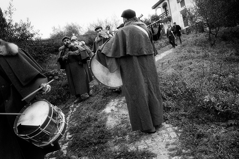 The music of bagpipes is always present during the “Peditório”, Mirandela municipality, Bragança district, Trás-os-Montes region, Portugal. 2023