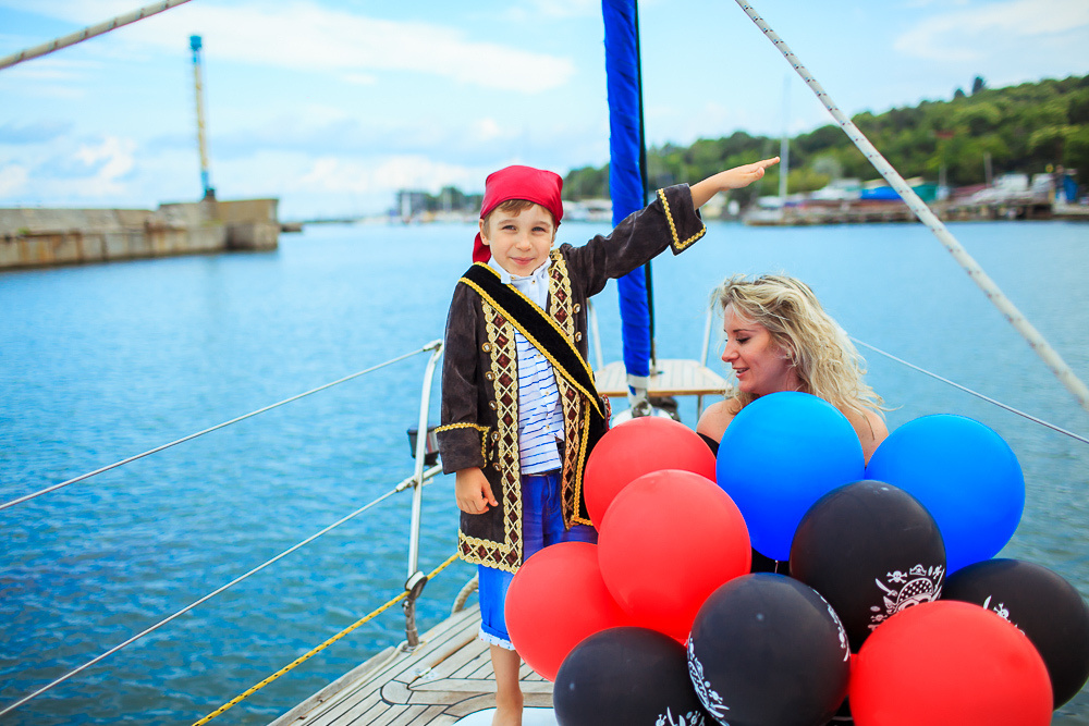 День рождения на яхте. Кара Дмитрий, фотограф Аланья