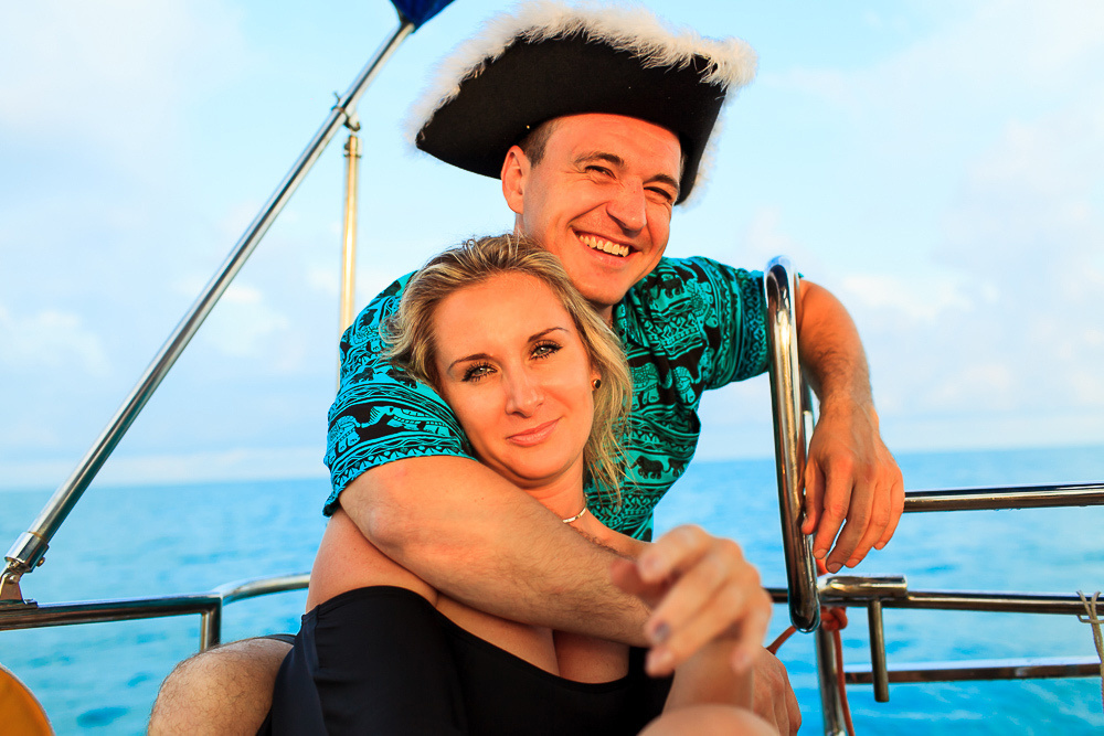 День рождения на яхте. Кара Дмитрий, фотограф Аланья