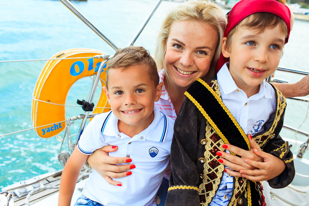 День рождения на яхте. Кара Дмитрий, фотограф Аланья