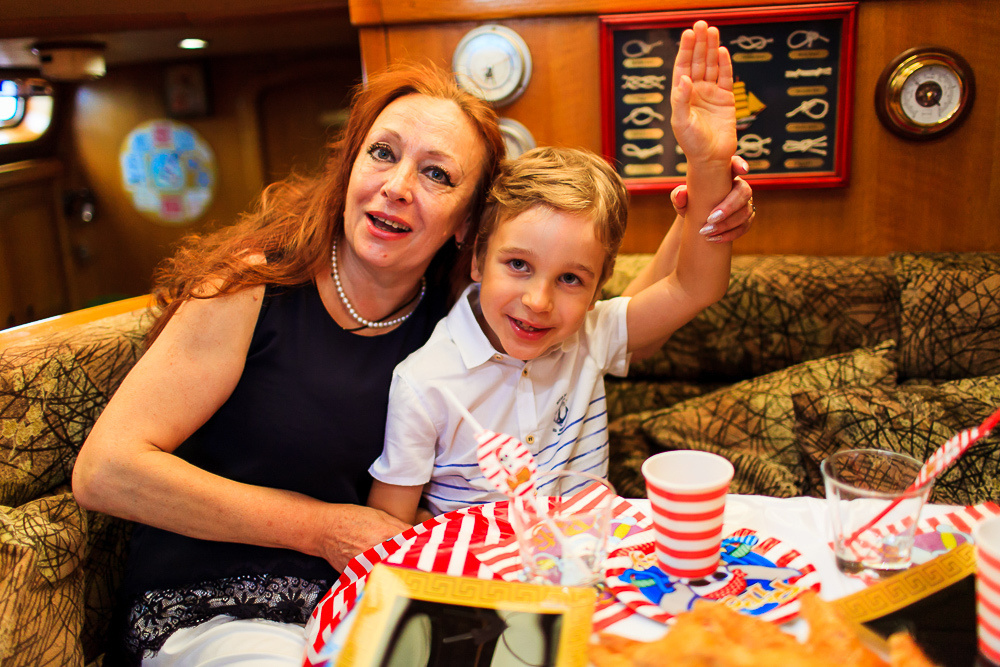 День рождения на яхте. Кара Дмитрий, фотограф Аланья