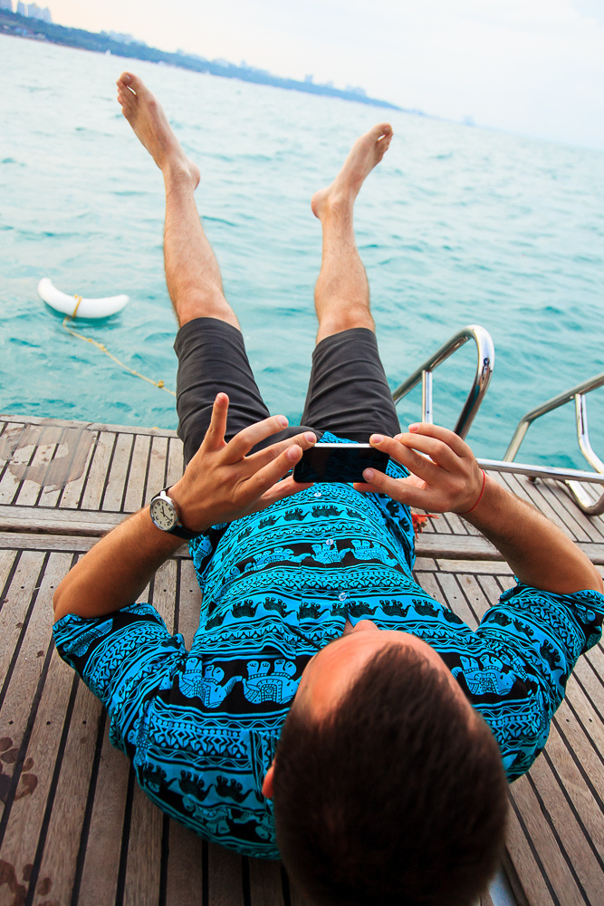 День рождения на яхте. Кара Дмитрий, фотограф Аланья