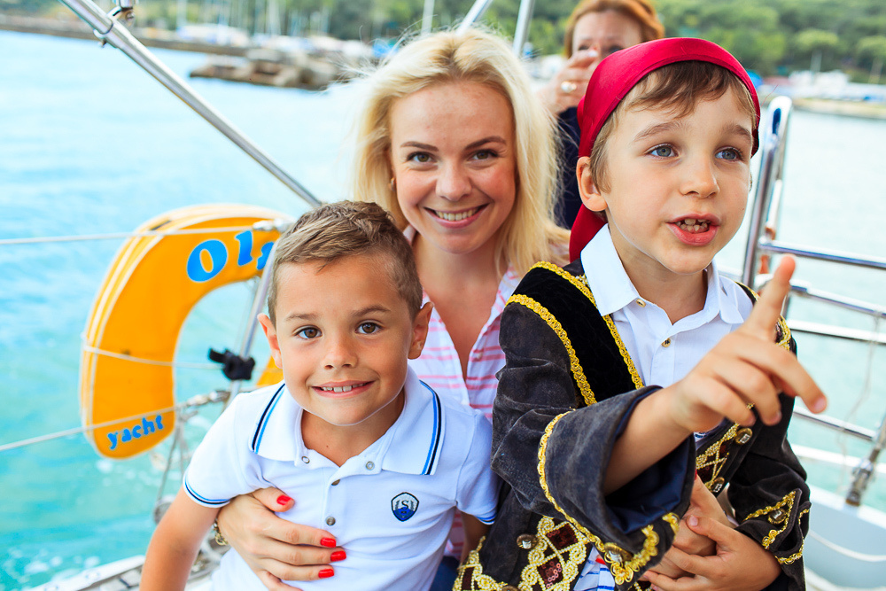 День рождения на яхте. Кара Дмитрий, фотограф Аланья