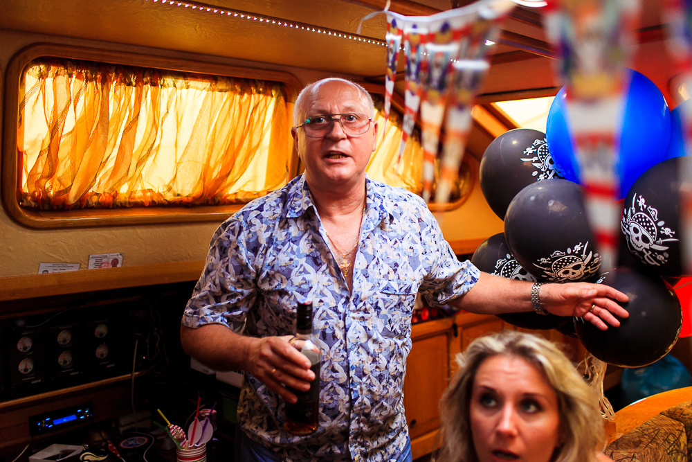 День рождения на яхте. Кара Дмитрий, фотограф Аланья