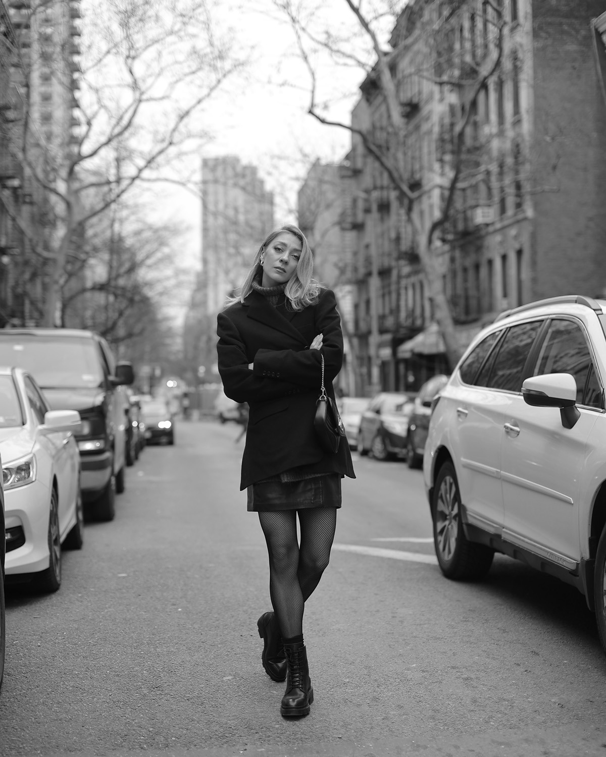 Street portraits. Fashion and portrait photographer Inga Makeyeva