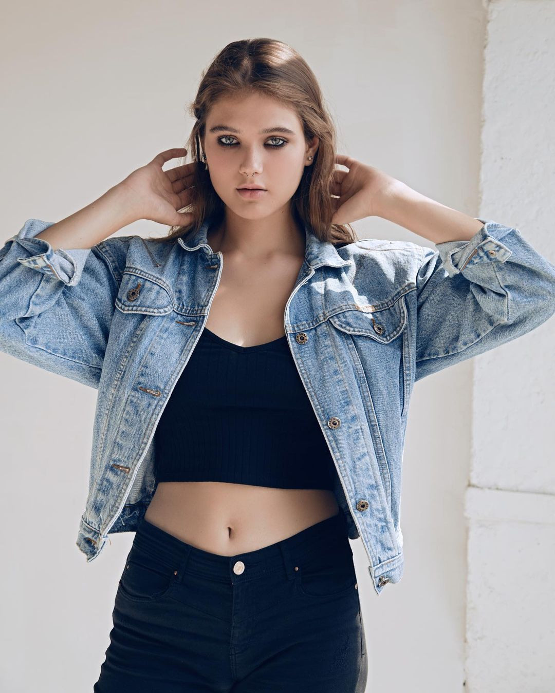 Model tests. Fashion and portrait photographer Inga Makeyeva