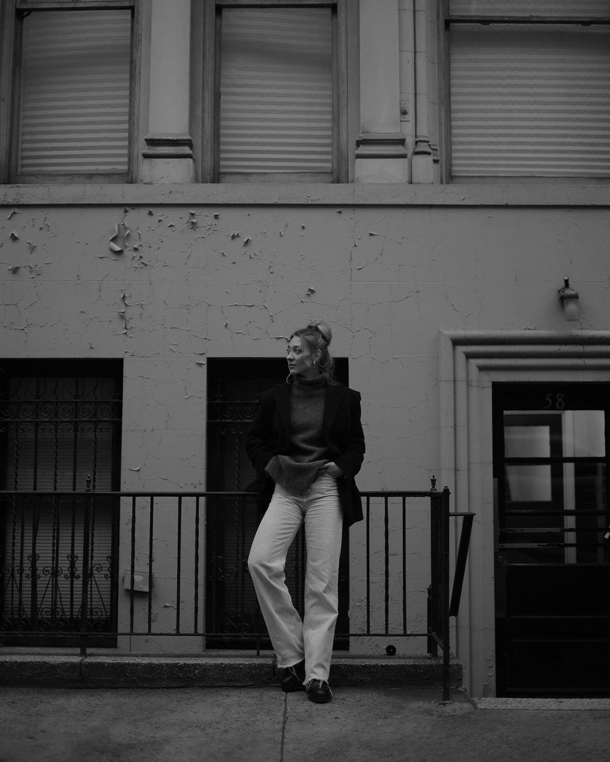 Street portraits. Fashion and portrait photographer Inga Makeyeva