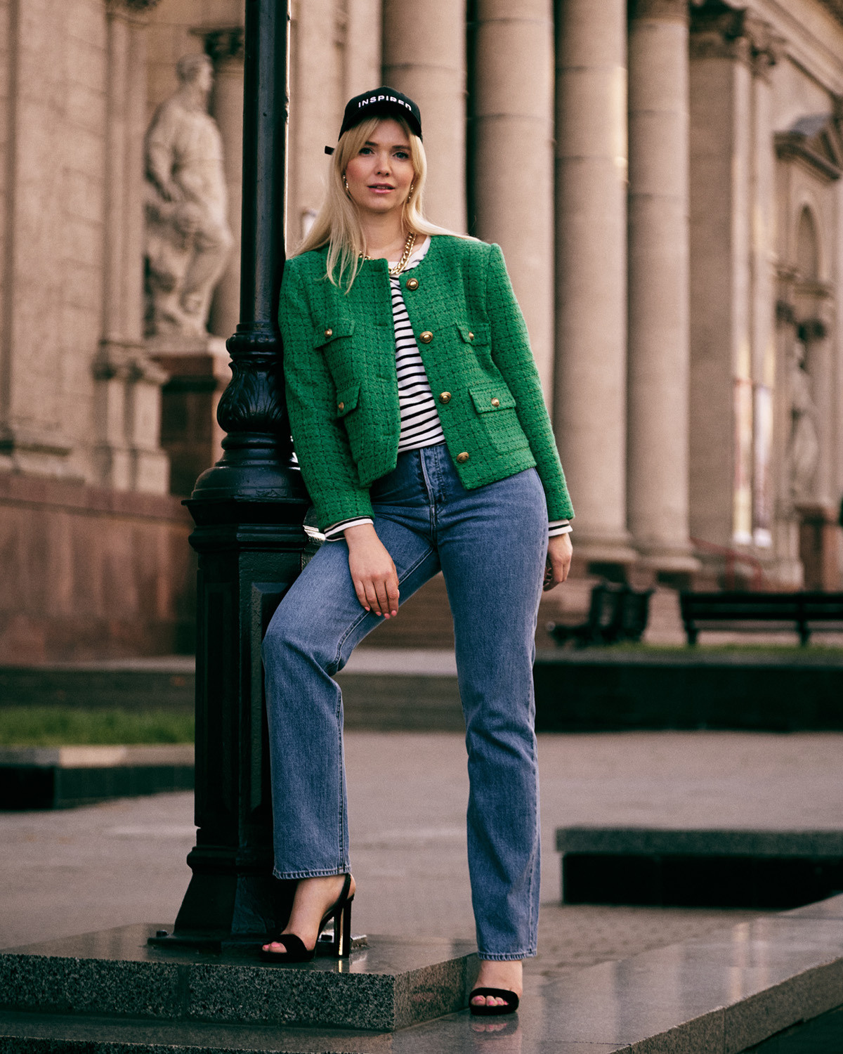 Street portraits. Fashion and portrait photographer Inga Makeyeva