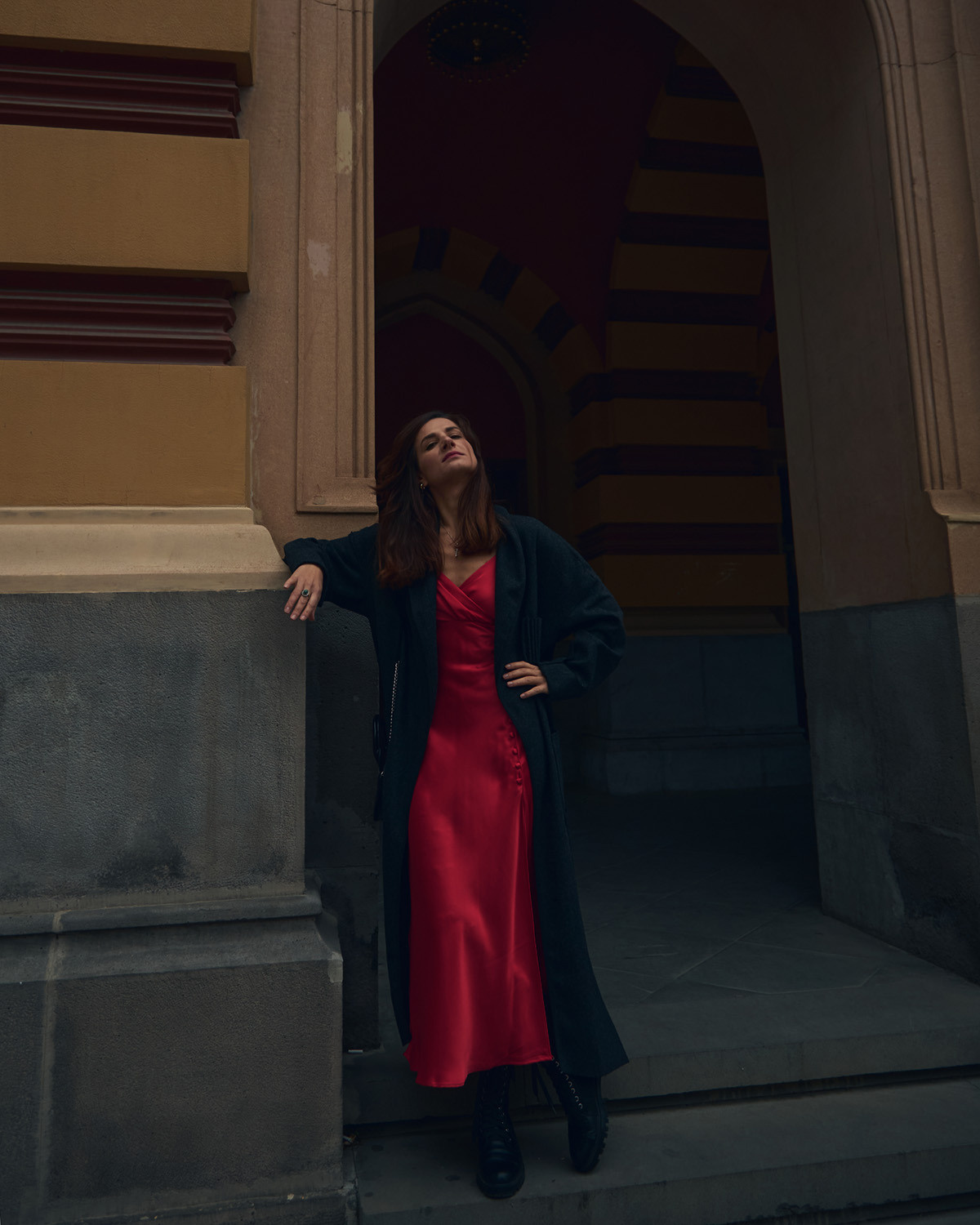 Street portraits. Fashion and portrait photographer Inga Makeyeva