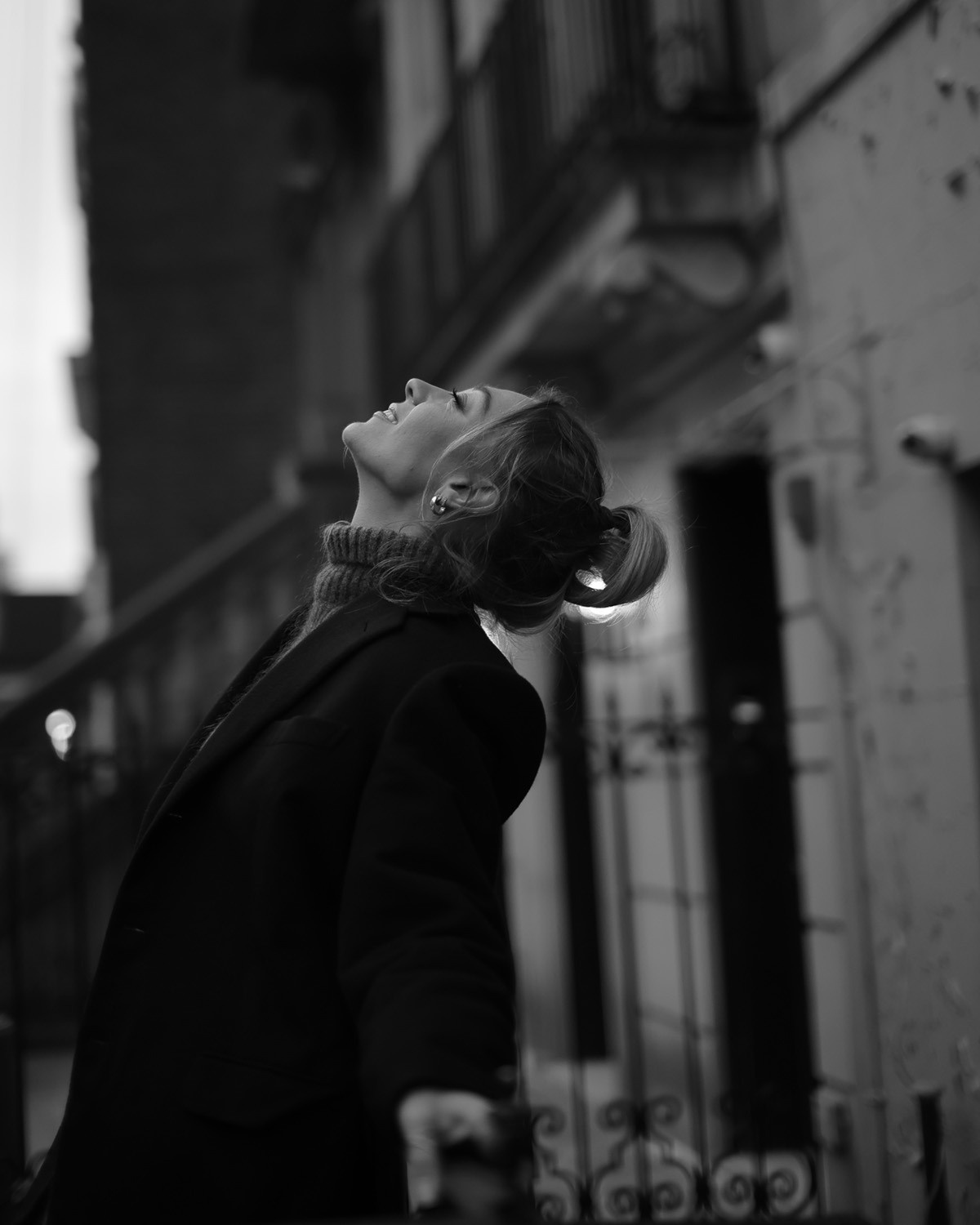 Street portraits. Fashion and portrait photographer Inga Makeyeva