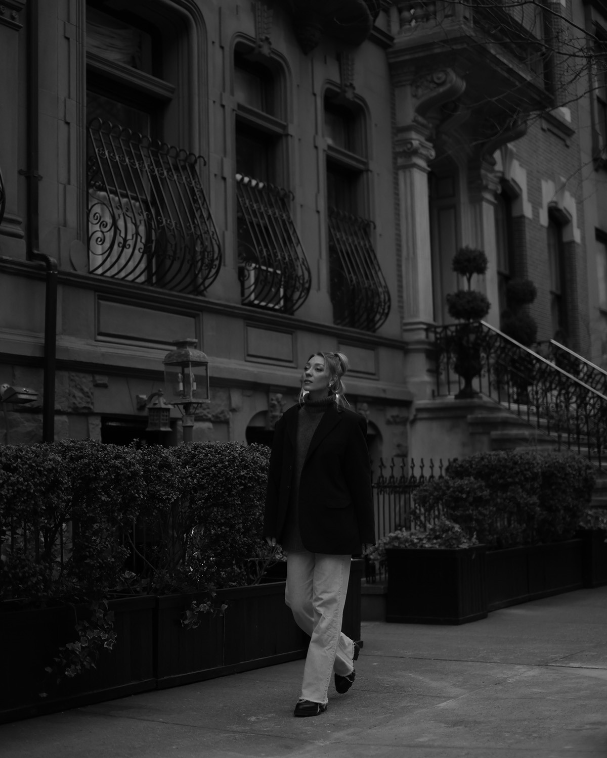 Street portraits. Fashion and portrait photographer Inga Makeyeva