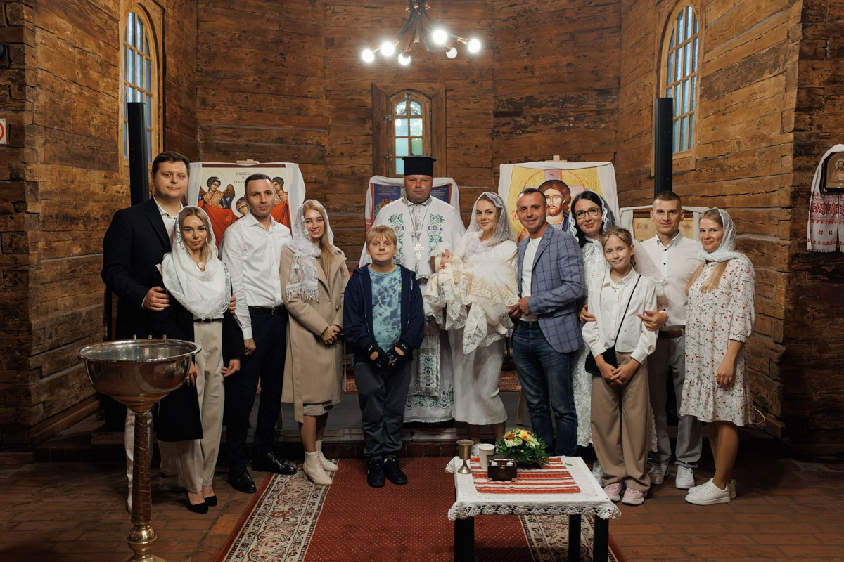 Фотосесія хрещення Емілії. Семейный фотограф Вроцлав Анна Цуканова
