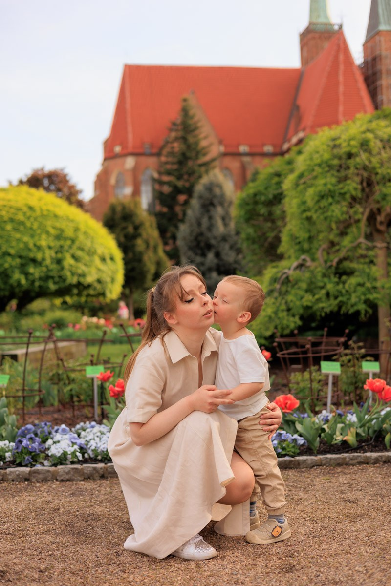 Фотосесія в Ботанічному саду. Сімейний фотограф Вроцлав - Анна Цуканова